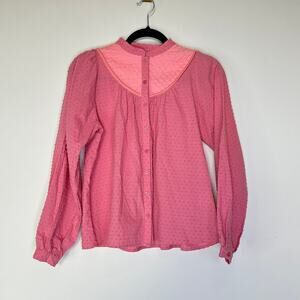 The Shirt Rochelle Berhens Marissa Blouse Pink Size XS
